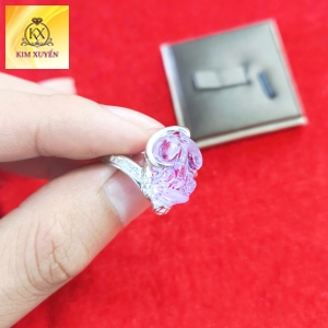 Nhẫn Hồ Ly Thạch Anh Tím – Tình Duyên &amp; Quyến Rũ