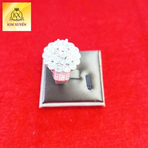 Nhẫn Chùm Kim Cương – Quyền Lực &amp; Quý Phái